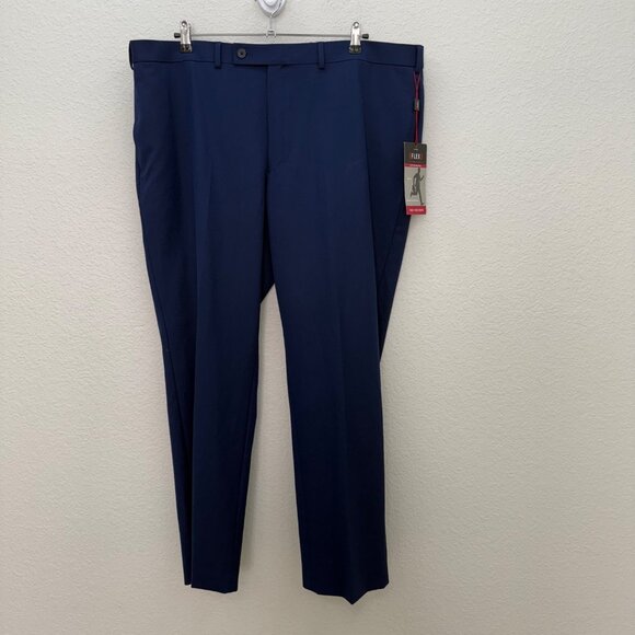 Van Heusen Slim Flex Wrinkle Resistant Suit Separate Dress Pant Mens 42x30 NEW - Picture 1 of 5